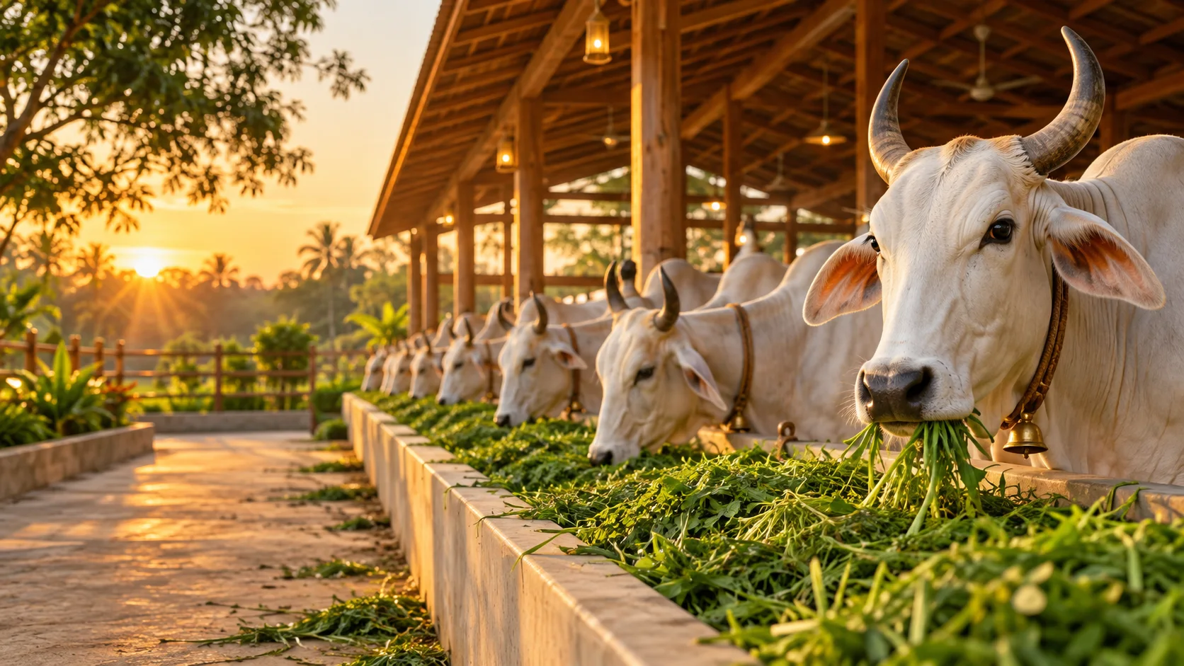 Abandoned Cows receiving compassionate care